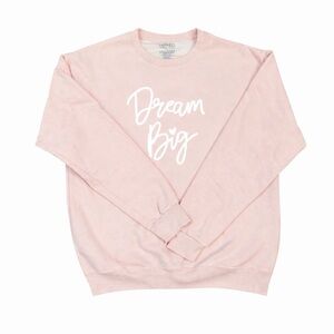 Sweet Wink Inspirational "Dream Big" Pink Sweatshirt